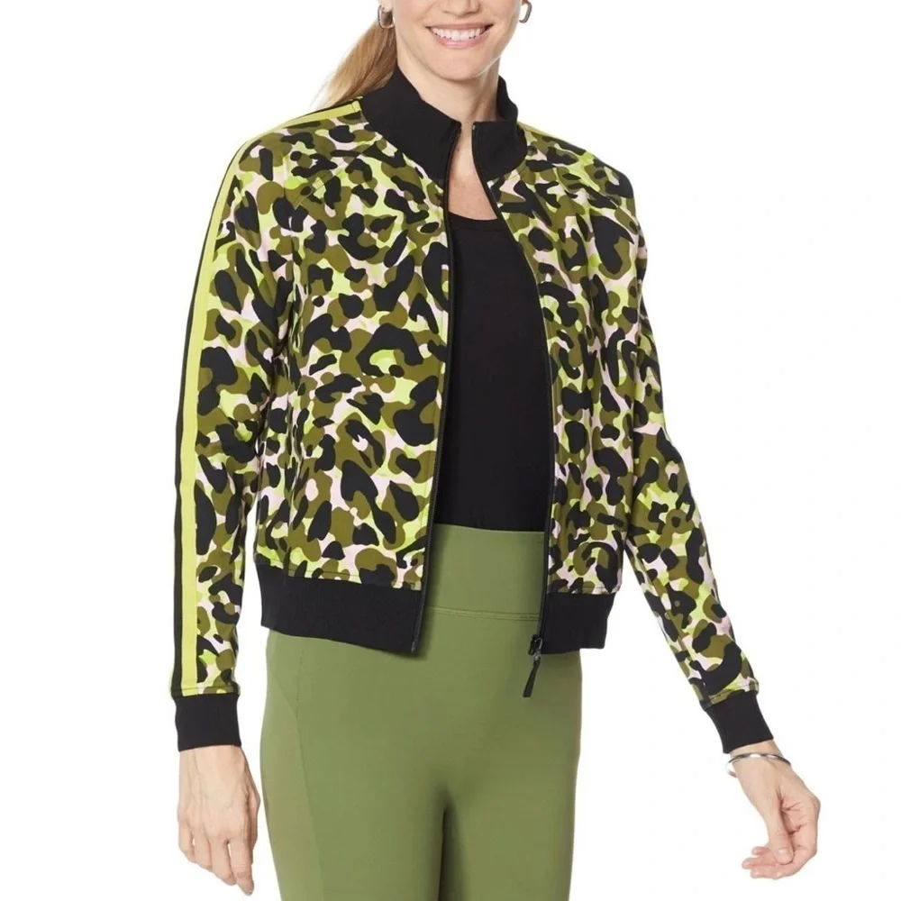 G By Giuliano -Black Label- Camo Track Jacket